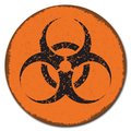 Signmission 24 in Height, 0.01 in Width, Vinyl, D-24-CIR-Biohazard, D-24-CIR-Biohazard D-24-CIR-Biohazard